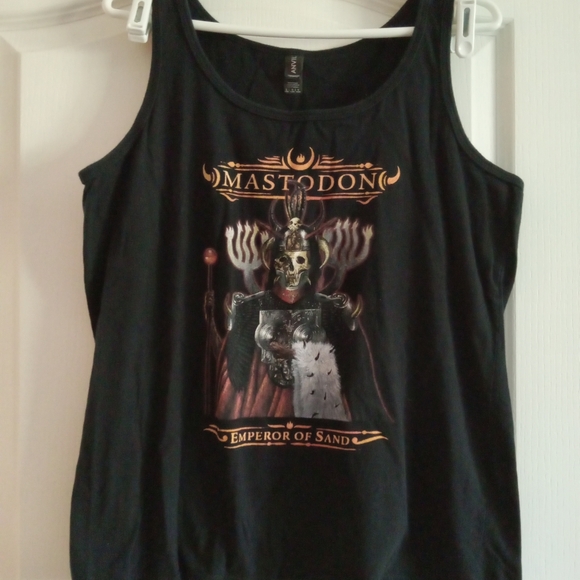 Mastadon Metal Band Tank Top Sz Large Ladies Black - Picture 5 of 5